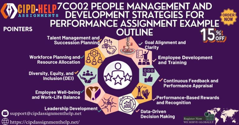 7CO02 People Management and Development Strategies for Performance Assignment Example Outline