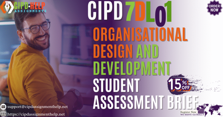 7LD01 Organisational Design and Development Student Assessment Brief