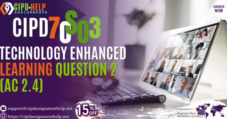 7OS03 Technology Enhanced Learning Question 2 (AC 2.4)