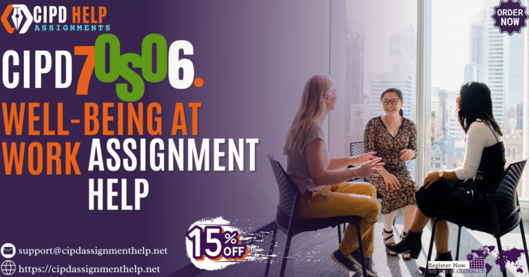 7OS06 Wellbeing At work Student Assessment Brief