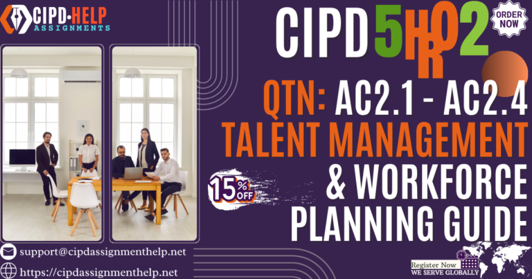 5HR02 - AC2.1 - AC2.4 Talent Management and Workforce Planning