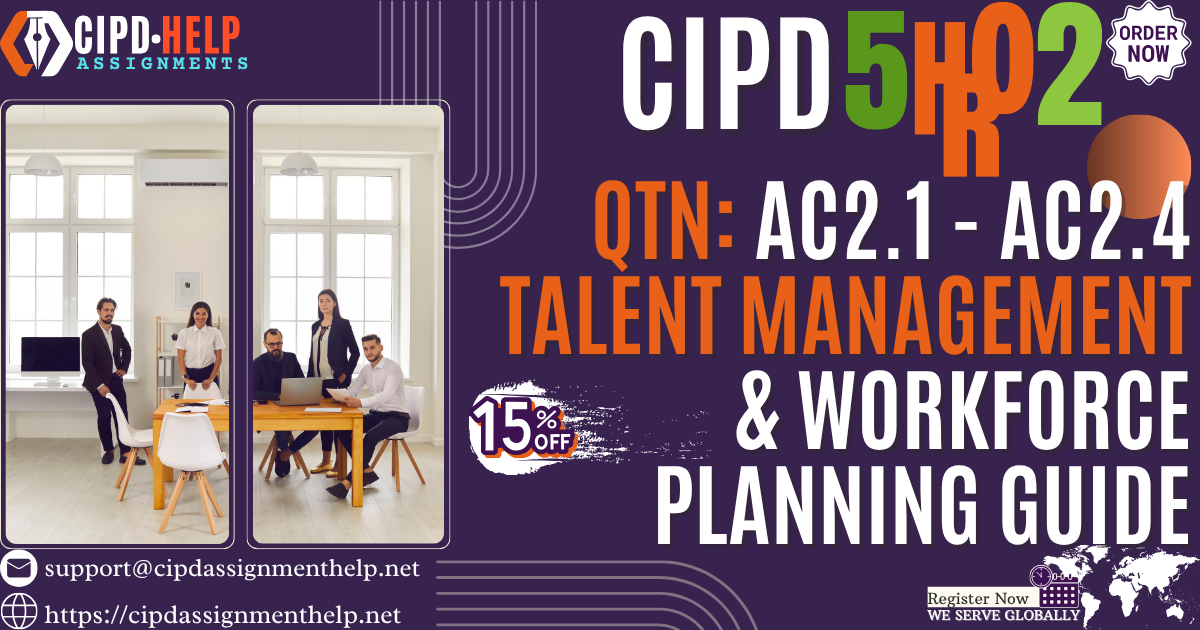 5HR02 - AC2.1 - AC2.4 Talent Management and Workforce Planning